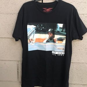 Black t-shirt with Ice Cube on front. New